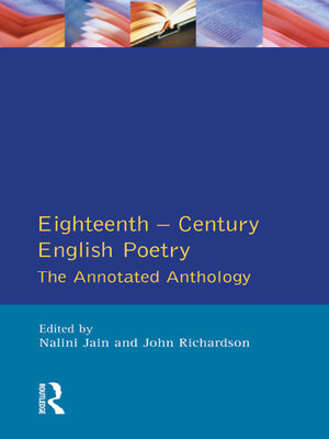 cover image of Eighteenth Century English Poetry
